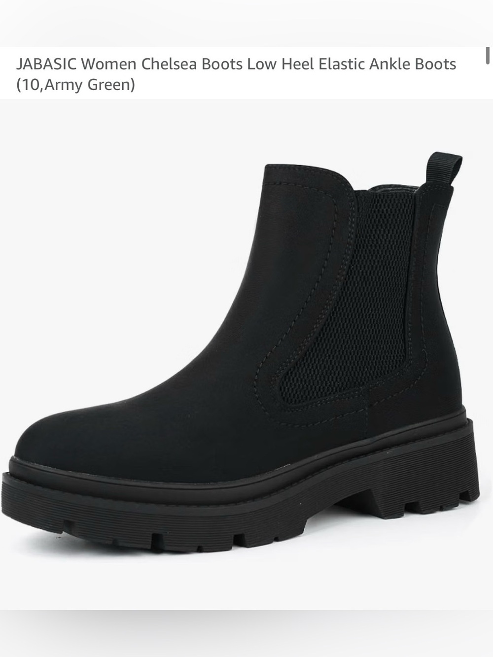 Black Chelsea Ankle Boots